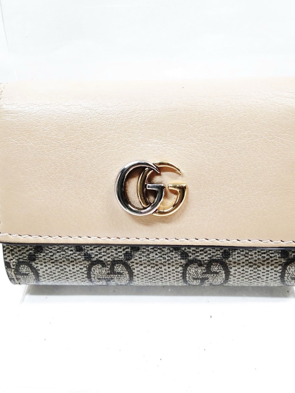 Gucci GG Canvas & Leather Key Holder